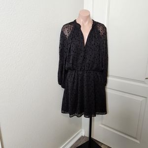 Zara mini longsleeve dress sz M